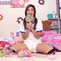 Little Nikki Empties Her Very Full Bladder Into Her Diaper While Sucking On A Giant Lollipop