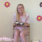 Amanda Whines & Pouts As She Messes In The High Chair