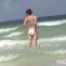 Teen Nikki Messes Her Diaper While Frolicking In The Ocean