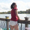 Hottie Teen Nikki Makes A Huge Mess In Her Diaper While Hanging By A Public Lake