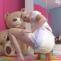 LG Olivia Gives Herself An Enema & Messes Her Diaper While Watching In The Mirrors