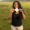 Cutie pisses through her pad and shorts in a grassy field - pissing porn at ThisVid tube