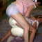 DiaperedGirls — Full diapers tripple burger ;-D