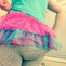 Be good, babygirl. - daddyslittledinosaur: Sneaky pics in my new tutu...